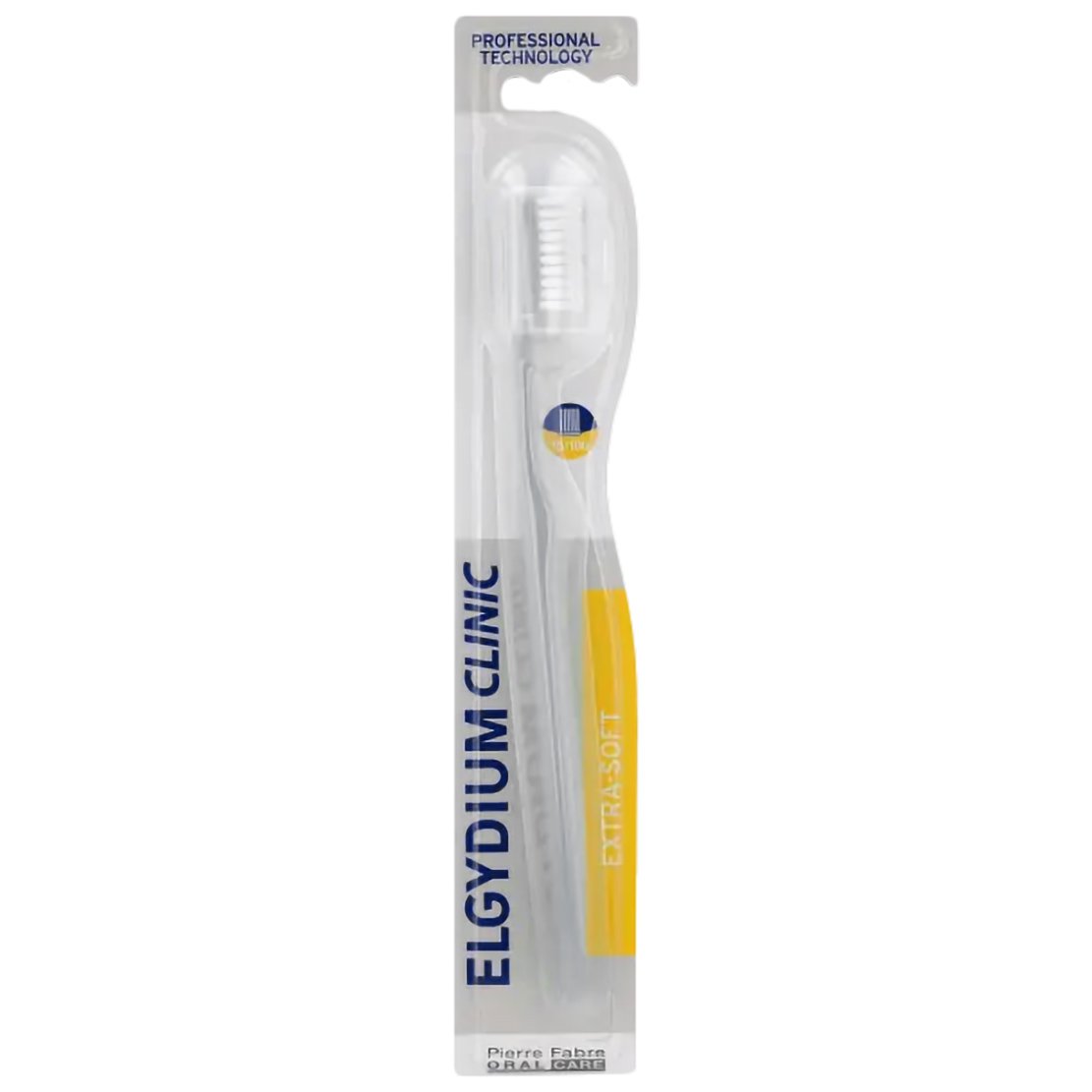Elgydium Clinic Extra-Soft 15/100 Toothbrush Πολύ Μαλακή Οδοντόβουρτσα Κατάλληλη για Μετεγχειρητική Φροντίδα 1 Τεμάχιο – Άσπρο