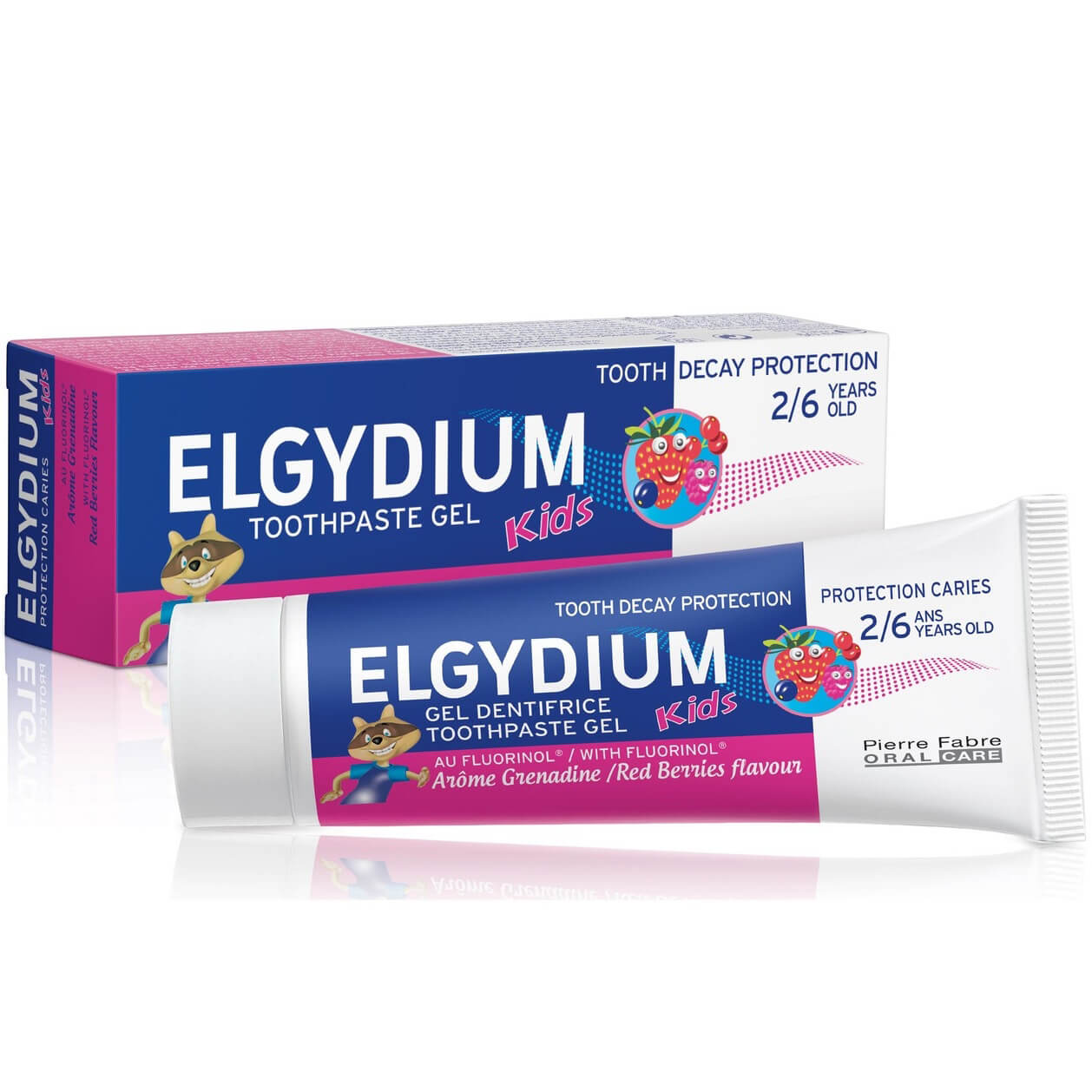 Elgydium Kids Οδοντόπαστα Grenadine Red Berries 50ml