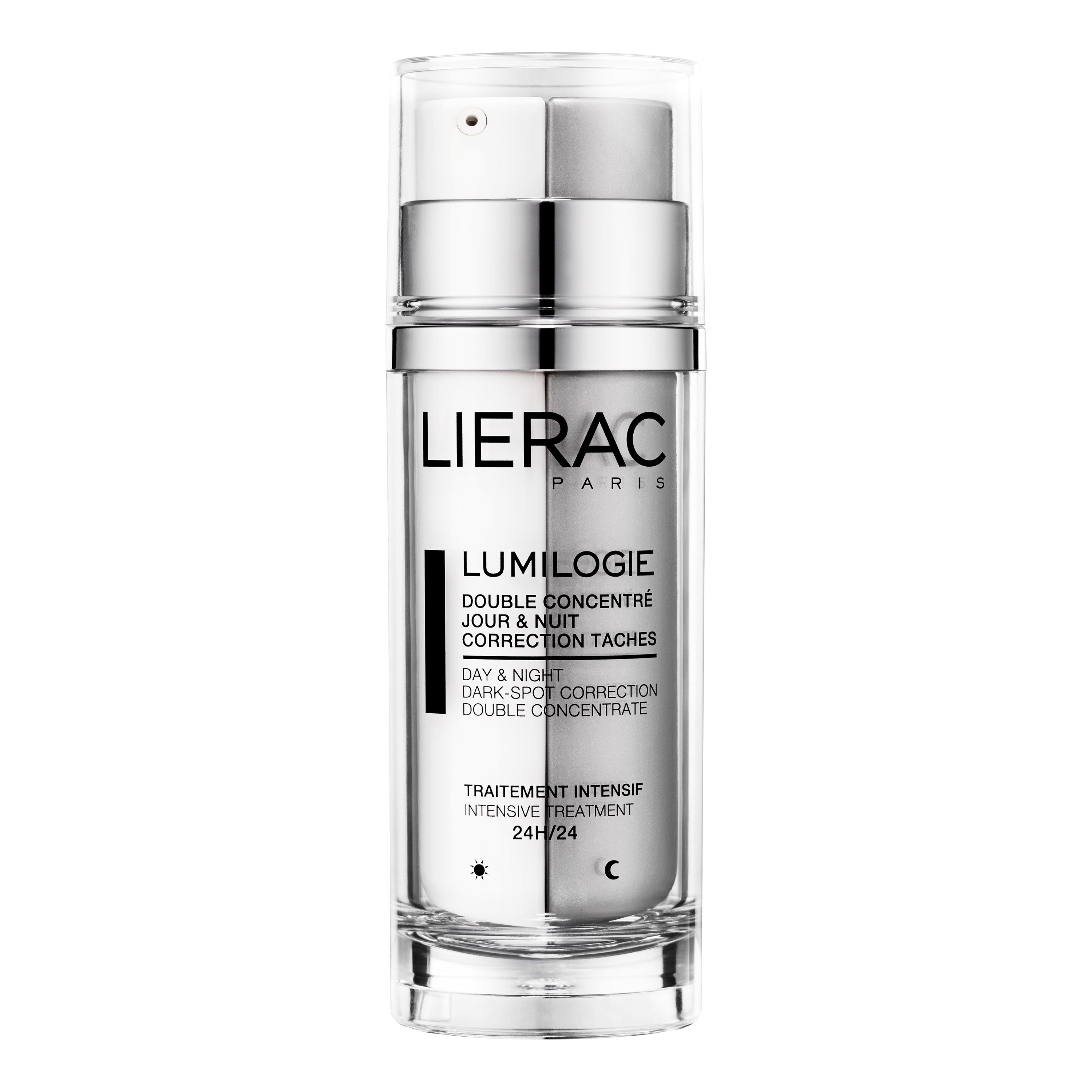 Lierac Lumilogie Double Concentré Jour & Nuit Correction Taches Διπλό Συμπύκνωμα Ημέρας & Νύχτας για Διόρθωση των Κηλίδων 30ml