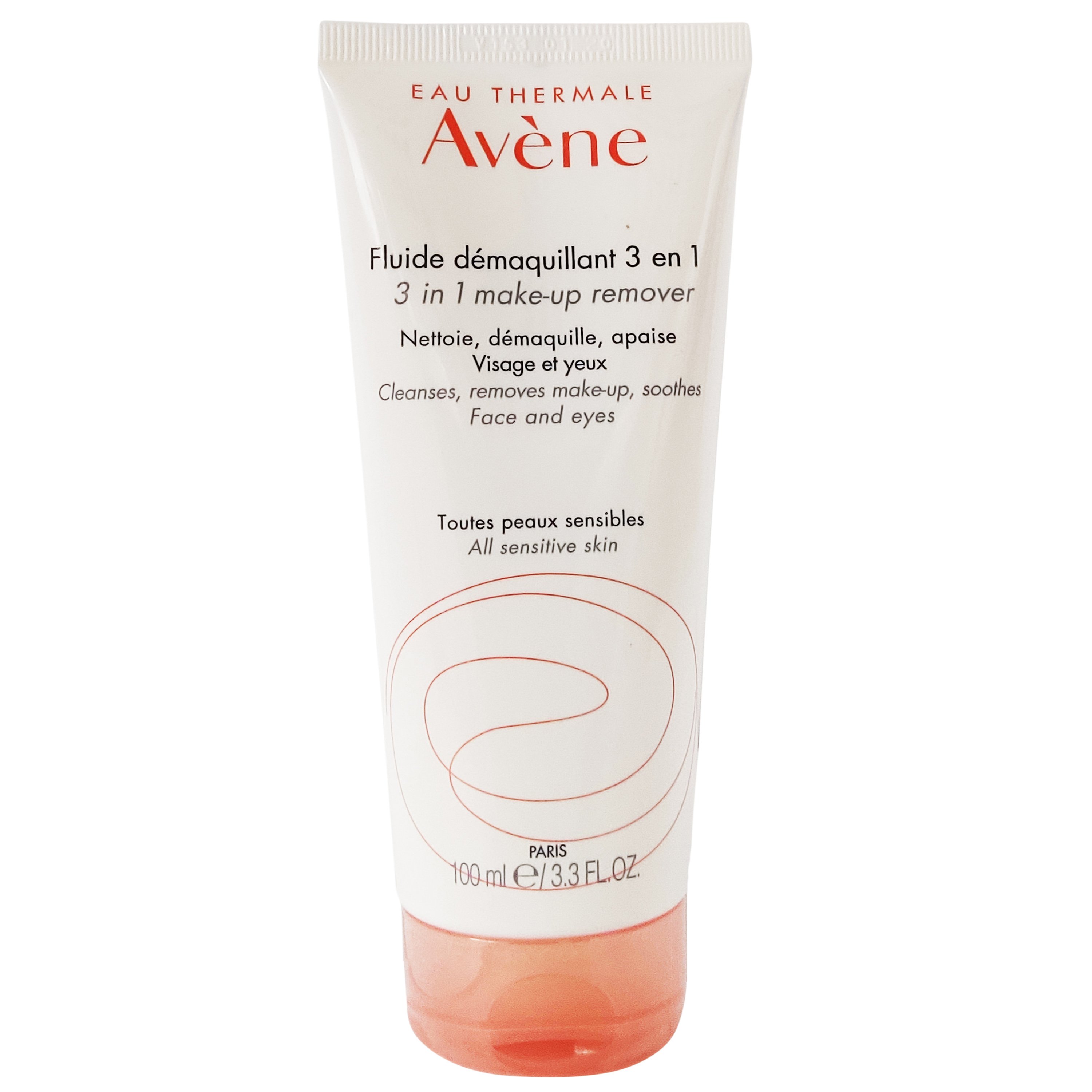 Avene 3in1 Make Up Remover Γαλάκτωμα Καθαρισμού & Ντεμακιγιάζ Κατάλληλο για Ευαίσθητες Επιδερμίδες 100ml