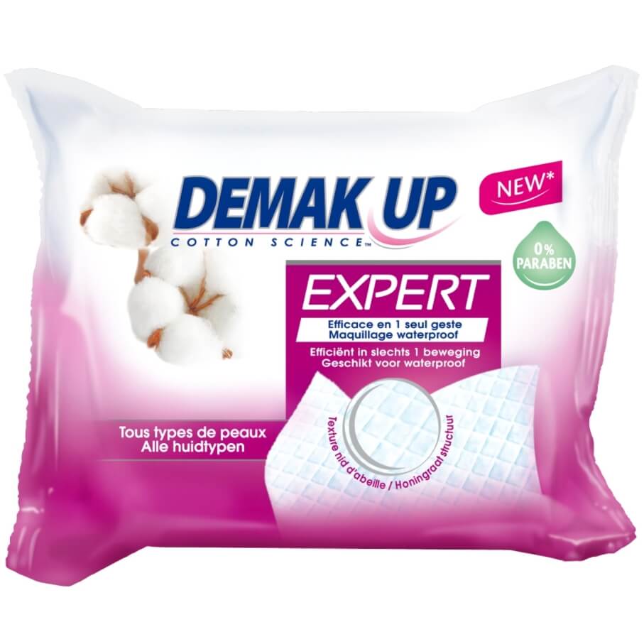 Demak Up Expert Υγρά Μαντηλάκια Ντεμακιγιάζ 23 Τεμάχια