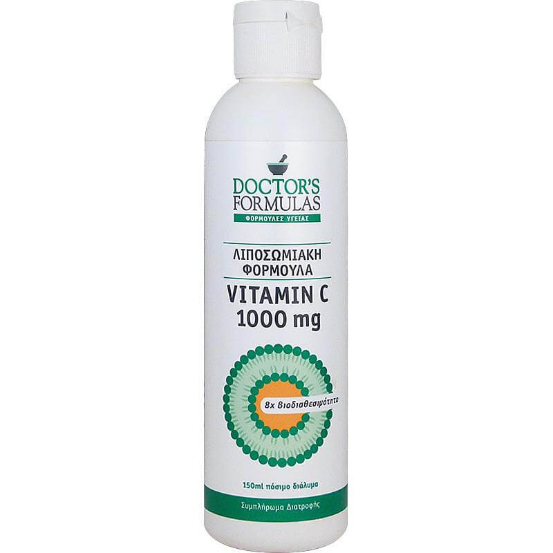 Doctors Formulas Λιποσωμιακή Vitamin Φορμουλα Αντιοξείδωσης και Ανοσοποιητικού C 1000 mg 150 ml