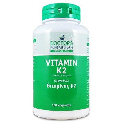 Doctors Formula Vitamin K2 Φόρμουλα για Οστά και Αγγεία 120caps