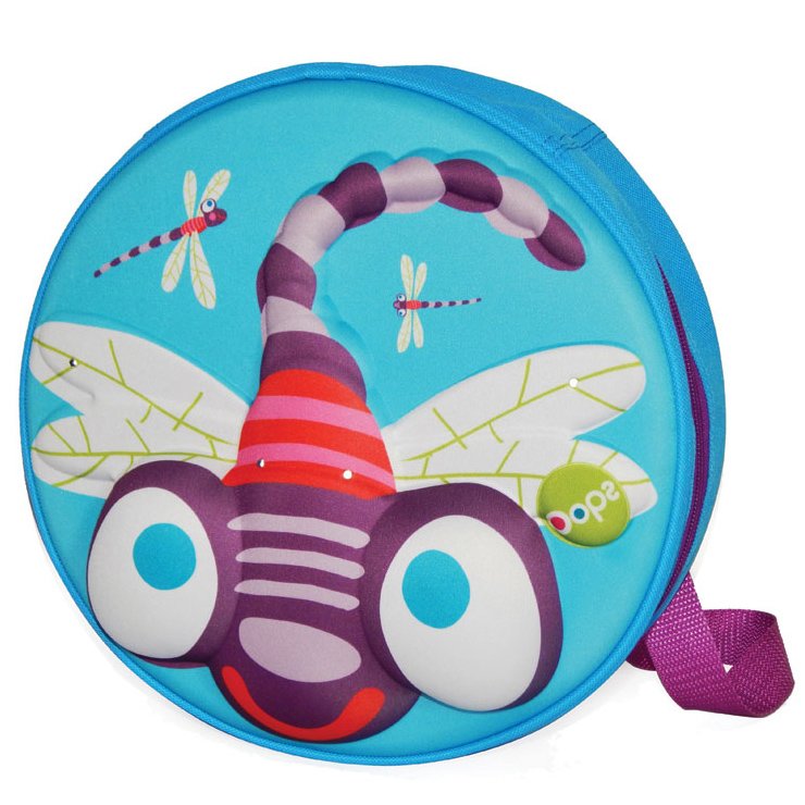 Oops My Starry 3D Backpack Dragonfly Σακίδιο Πλάτης με Φωτάκια που Αναβοσβήνουν Λιβελούλης