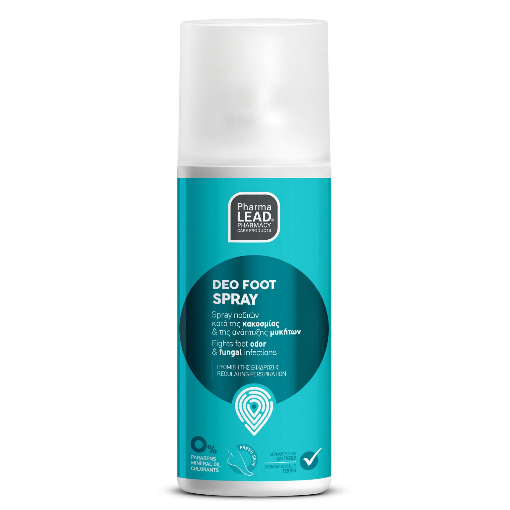 PharmaLead Deo Foot Spray Αποσμητικό Spray Ποδιών Κατά της Κακοσμίας & της Ανάπτυξης Μυκήτων 100ml
