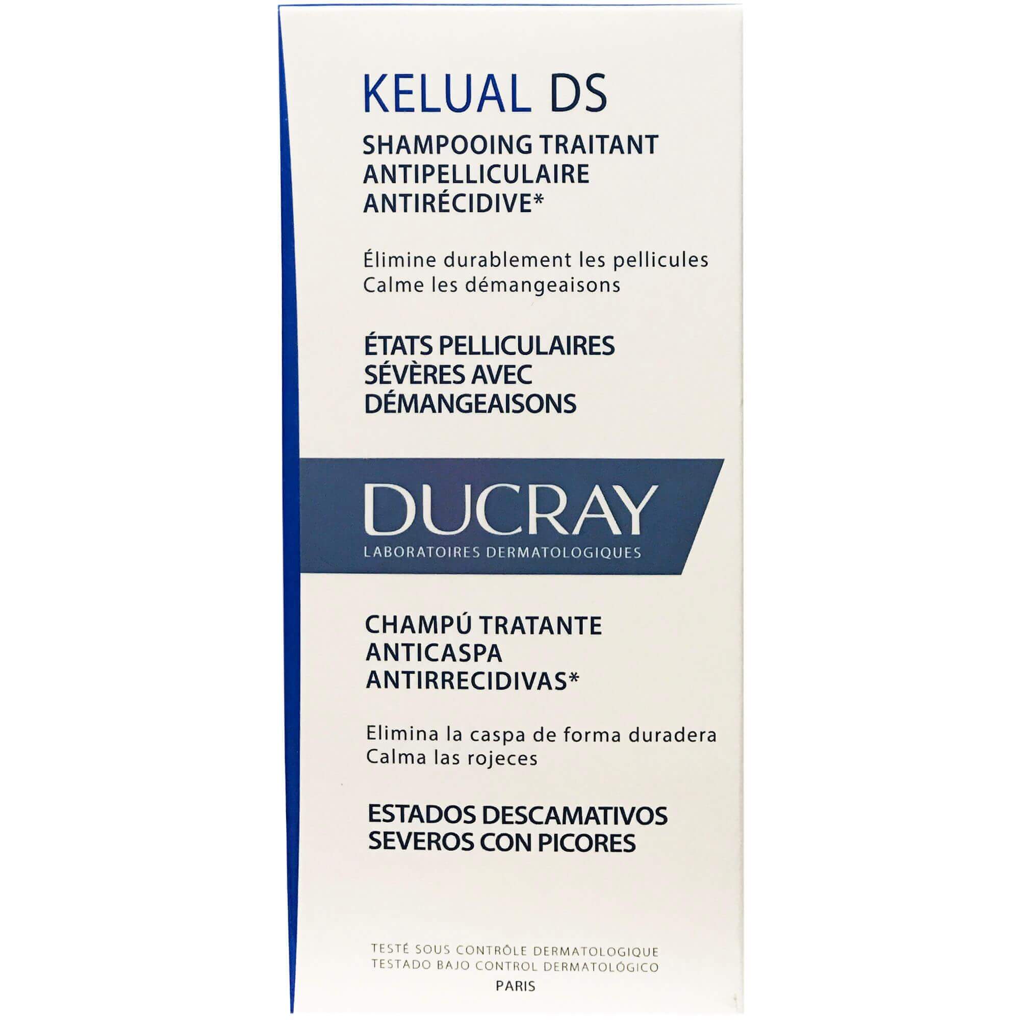 Ducray Kelual DS Shampooing Traintant Σαμπουάν Αγωγής Κατά της Πιτυρίδας 100ml Promo -15%