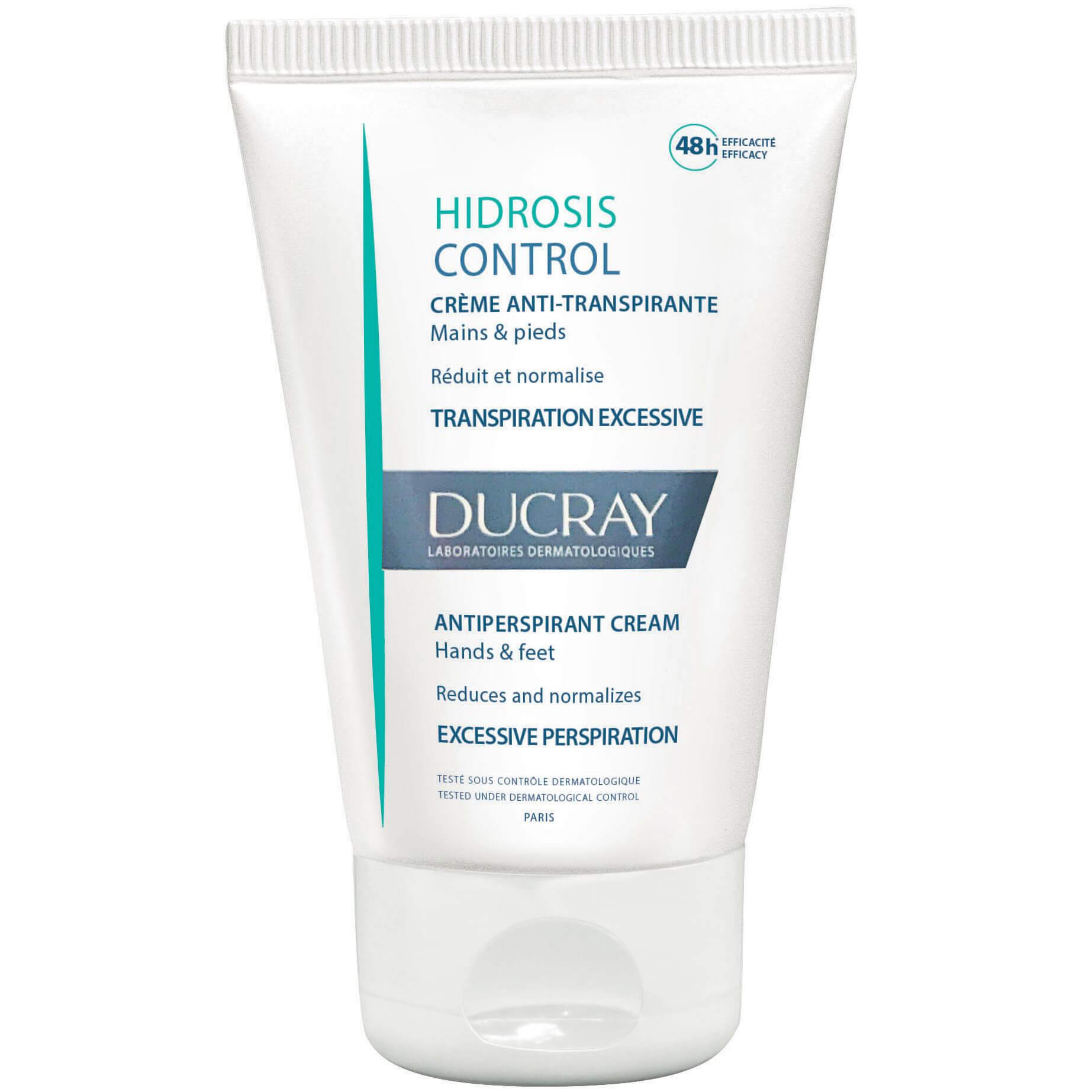 Ducray Hidrosis Control Creme Anti Transpirante Κρέμα Κατά της Εφίδρωσης για Χέρια & Πόδια 50ml