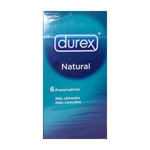 Durex Natural Ευκολοφόρετα Προφυλακτικά,Από Φυσικό Ελαστικό Latex 6τεμ