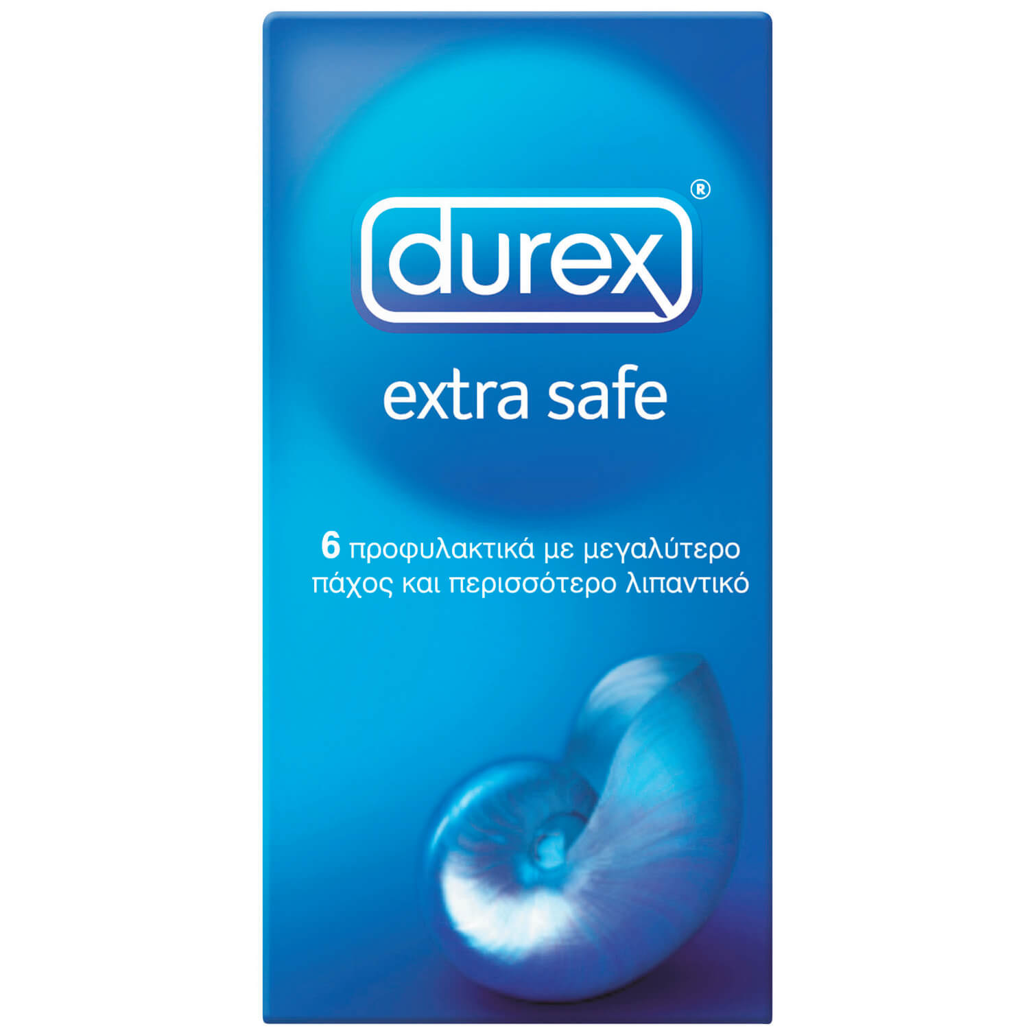 Durex Extra Safe Πολύ Ανθεκτικά Προφυλακτικά 6 Τεμάχια