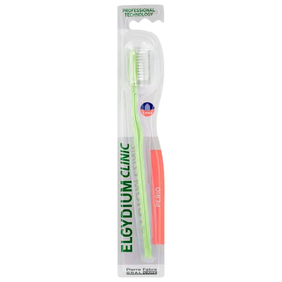 Elgydium Clinic Perio V-Shape Toothbrush Μαλακή Οδοντόβουρτσα Κατάλληλη για Περιοδοντίτιδα 1 Τεμάχιο – Λαχανί