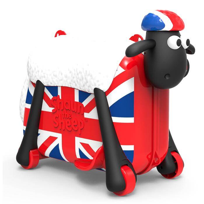 Shaun the Sheep Σον το Πρόβατο Παιδική Βαλίτσα Ταξιδιού, Βάφτισης, Περπατούρα, Παιχνιδόκουτο