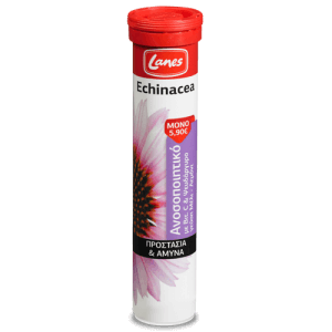 Lanes Echinacea Με Βιταμίνη C Για την Πρόληψη Του Κρυολογήματος 20 Αναβράζουσες Ταμπλέτες