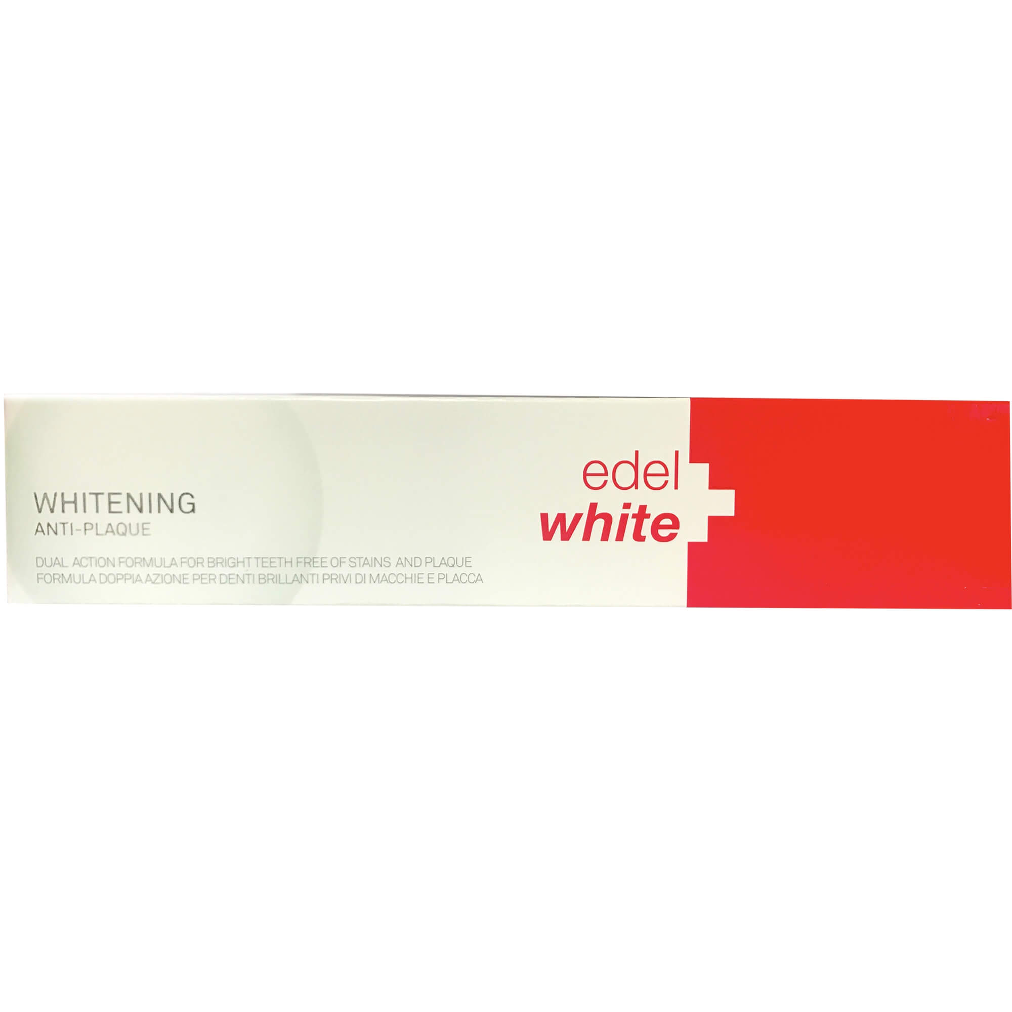 Edel White Whitening Anti-Plaque Οδοντόκρεμα Λεύκανσης 75ml