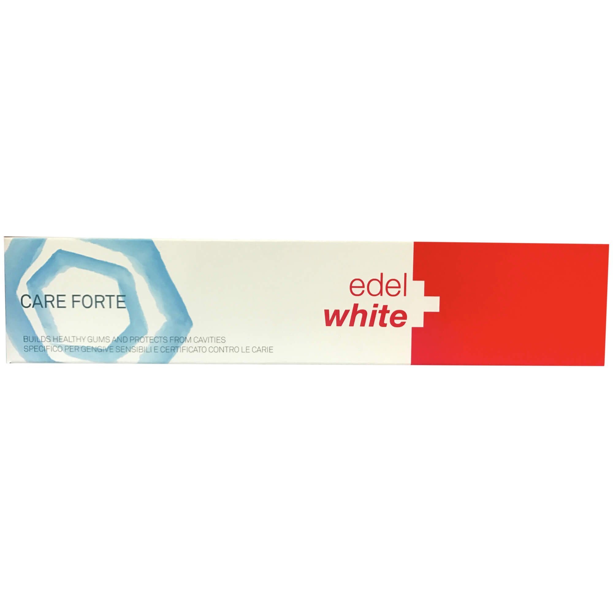 Edel White Care Forte Οδοντόκρεμα που Προστατεύει τα Ευαίσθητα Δόντια & Φροντίζει τα Ούλα 75ml