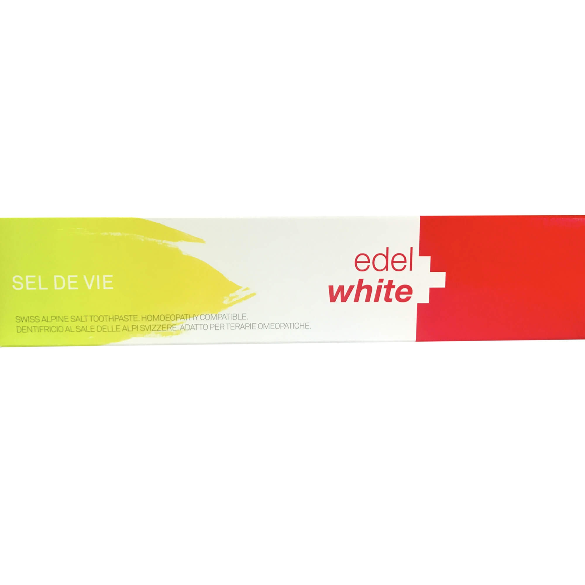Edel White Sel De Vie Φυσική Οδοντόκρεμα για Ενδυνάμωση των Ούλων & Καταπολέμηση της Πλάκας 75ml