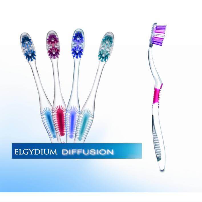 Elgydium Diffusion Οδοντόβουρτσα Με Πρωτοποριακή Τεχνολογία AFT Για Ολοκληρωμένο Και Πλήρη Καθαρισμό Του Στόματος Soft – πράσινο