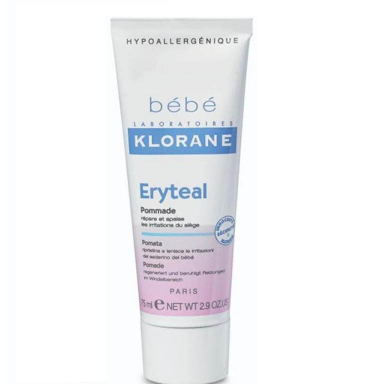 Klorane Eryteal Πομάδα Κρέμα για την Αλλαγή της πάνας 75ml