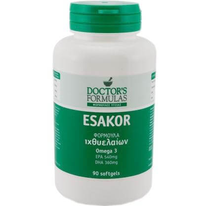Doctors Formulas Esakor Ωμέγα 3 Λιπαρών Οξέων 90Softgels