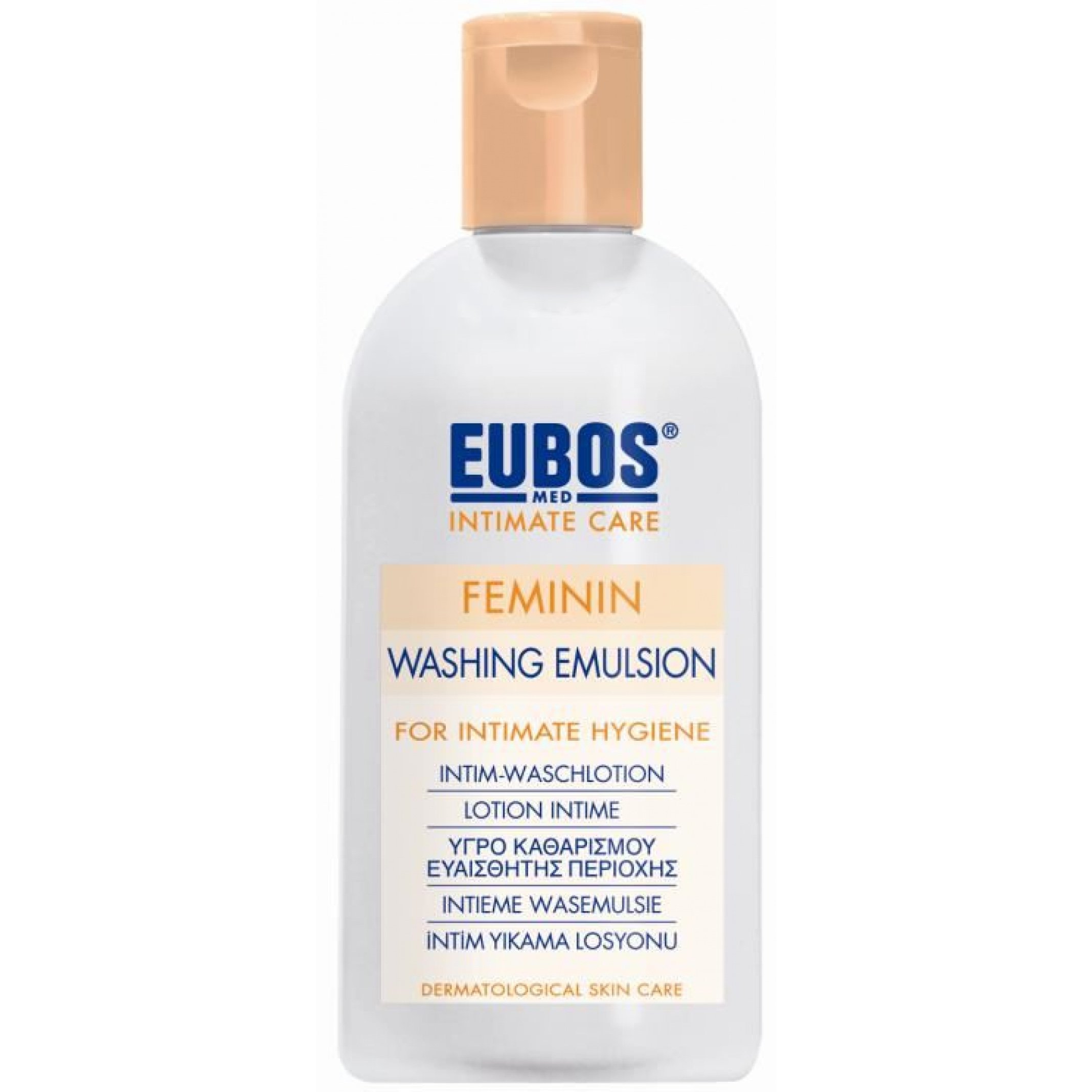 Eubos Feminin Liquid Washng Emulsion Απαλό Υγρό για τον Καθημερινό Καθαρισμό και την Περιποίηση της Ευαίσθητης Περιοχής 200ml