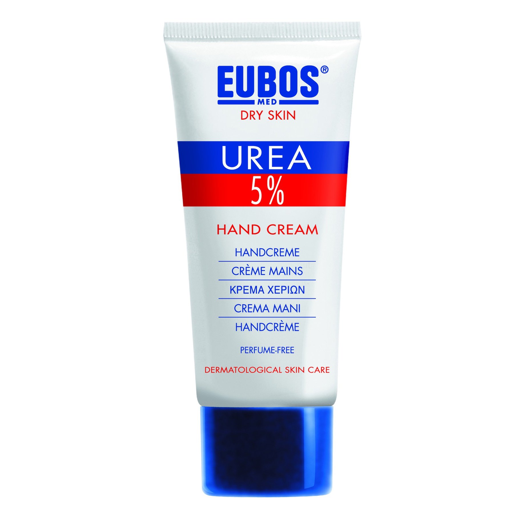 Eubos Urea 5% Hand Cream Εντατική φροντίδα για το ξηρό και σκασμένο δέρμα των χεριών 75ml