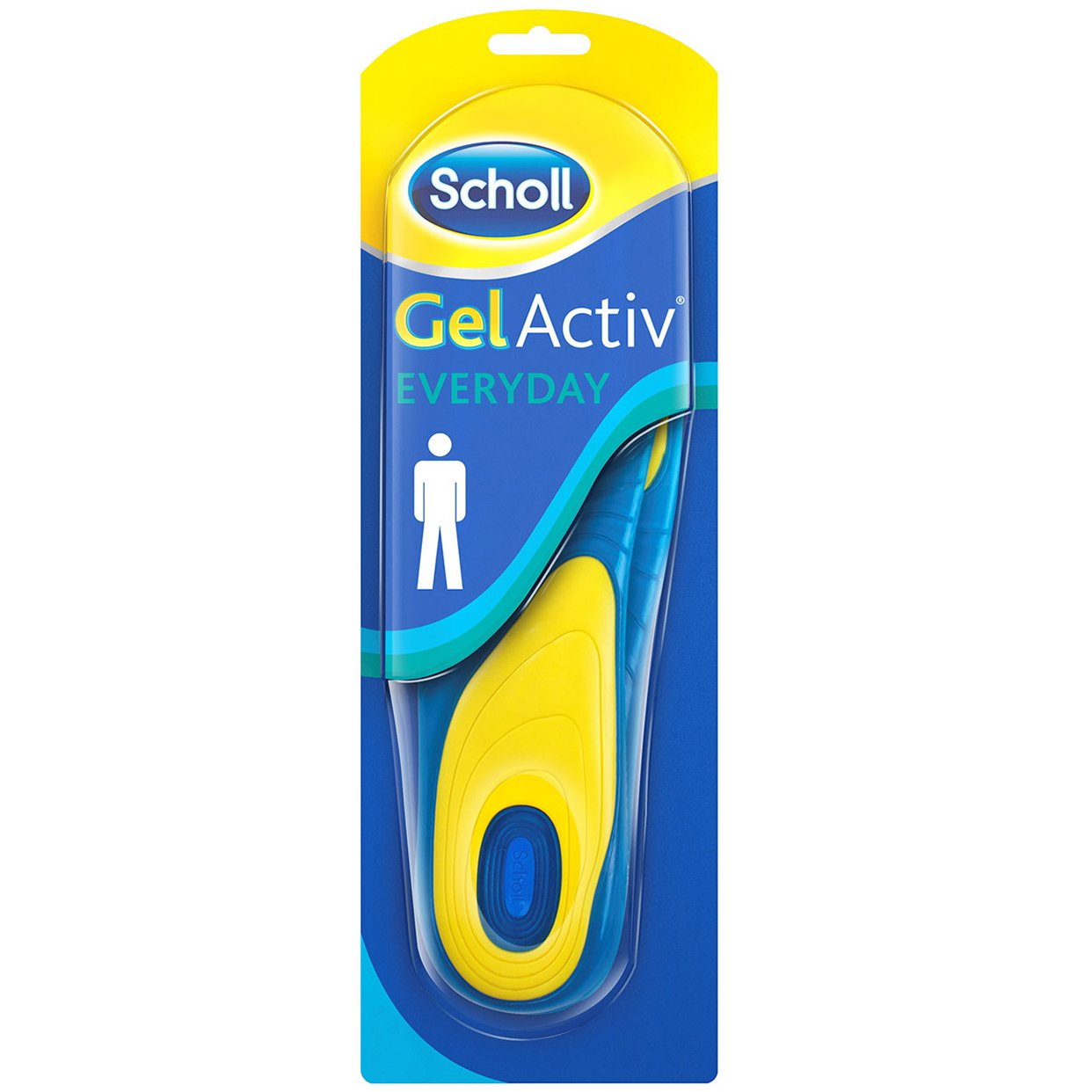 Dr. Scholl Gelactiv Everyday Καινοτομικοί Ανατομικοί Πάτοι Ανδρικοί για Όλη την Ημέρα, 2 τεμάχια
