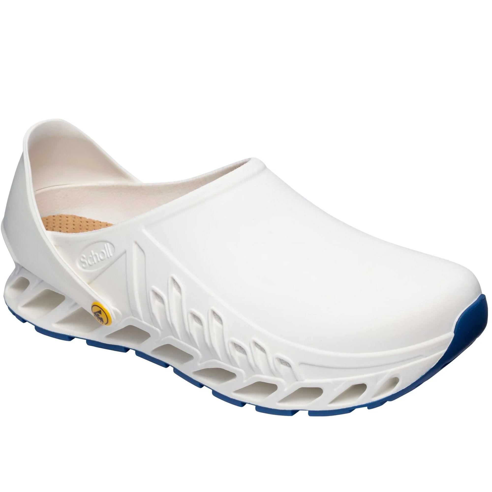Scholl Shoes Evoflex F293781065 Γυναικεία Καλοκαιρινά Ανατομικά Παπούτσια, Χαρίζουν Σωστή Στάση & Φυσικό Χωρίς Πόνο Βάδισμα White 1 Ζευγάρι – 39