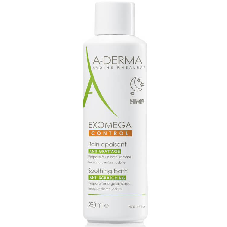 A-Derma Exomega Control Bain Apaisant Καταπραϋντική Φροντίδα για το Ατοπικό & Πολύ Ξηρό Δέρμα 250ml