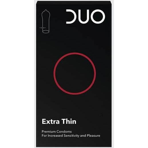 Duo Extra Thin Λεπτό Προφυλακτικό Για Μεγαλύτερη Αίσθηση Και Ευχαρίστηση 6τεμ