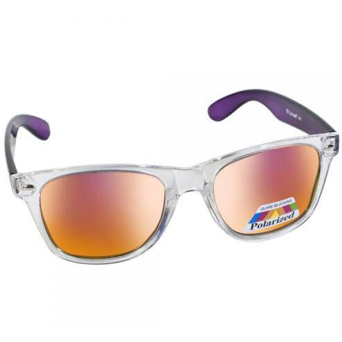 Eyelead Γυαλιά Ηλίου Unisex με Διάφανο – Μωβ Σκελετό L631