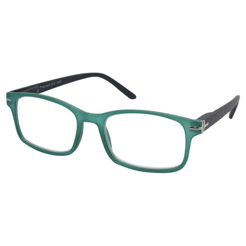 Eyelead Eyelead Γυαλιά Διαβάσματος Unisex Χρώμα Μαύρο - Πράσινο, με Κοκκάλινο Σκελετό E203 - 4,00