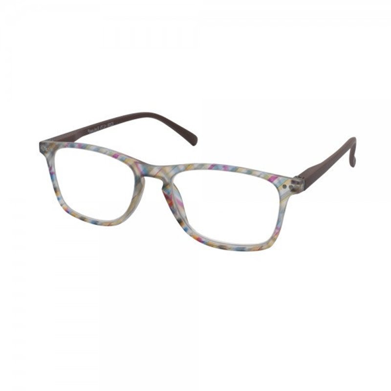 Eyelead Eyelead Γυαλιά Διαβάσματος Unisex Πολύχρωμο Καφέ, με Κοκκάλινο Σκελετό E209 - 1,25