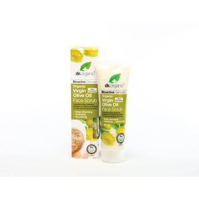Dr Organic Organic Virgin Olive Oil Face Scrub Κρέμα Απολέπισης Προσώπου με Βιολογικό Παρθένο Λάδι Ελιάς 125ml