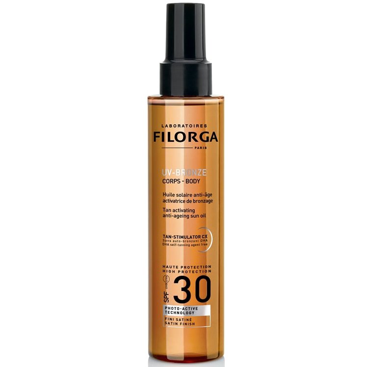 Filorga UV-Bronze Tan Activating Anti Ageing Sun Oil Spf30 για Ενισχυμένη Προστασία και Ομοιόμορφο Μαύρισμα 150ml