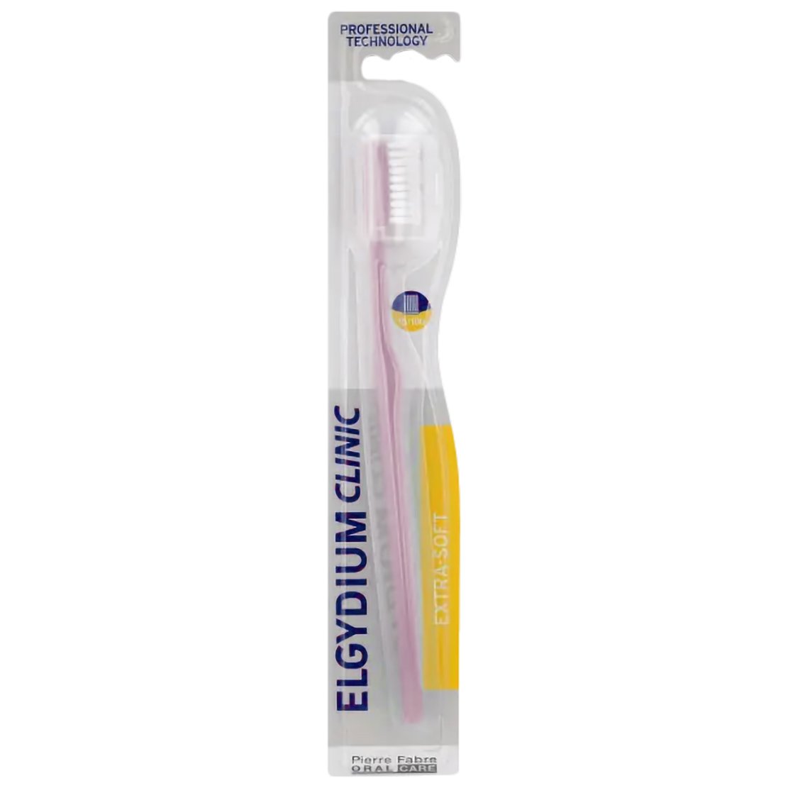 Elgydium Clinic Extra-Soft Toothbrush 86201P Πολύ Μαλακή Οδοντόβουρτσα Κατάλληλη για Μετεγχειρητική Φροντίδα 1 Τεμάχιο – Ροζ