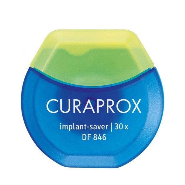 Curaprox DfF846 Implant – Saver Οδοντικό Νήμα για Εμφυτεύματα 30 Χρήσεων
