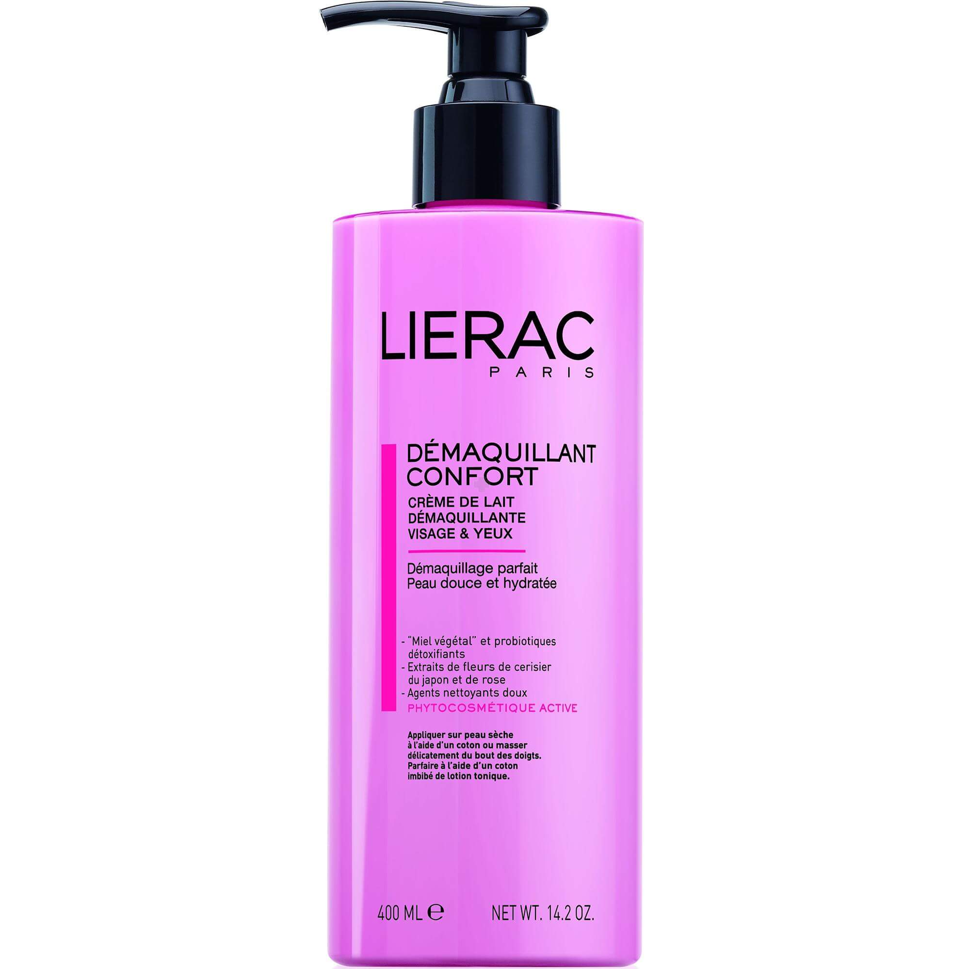 Lierac Demaquillant Confort Βιταμινούχο Γαλάκτωμα Καθαρισμού Προσώπου & Ματιών 400ml