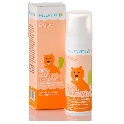 Helenvita Baby First Teeth Relief Gel Ανακουφιστική Γέλη Των Δοντιών Και Των Ούλων 30ml