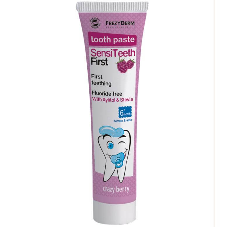Frezyderm SensiTeeth First Tooth Paste Οδοντόκρεμα για την Πρώτη Οδοντοφυΐα για Βρέφη Από 6 Μηνών Έως 3 Ετών Παιδιά 40ml