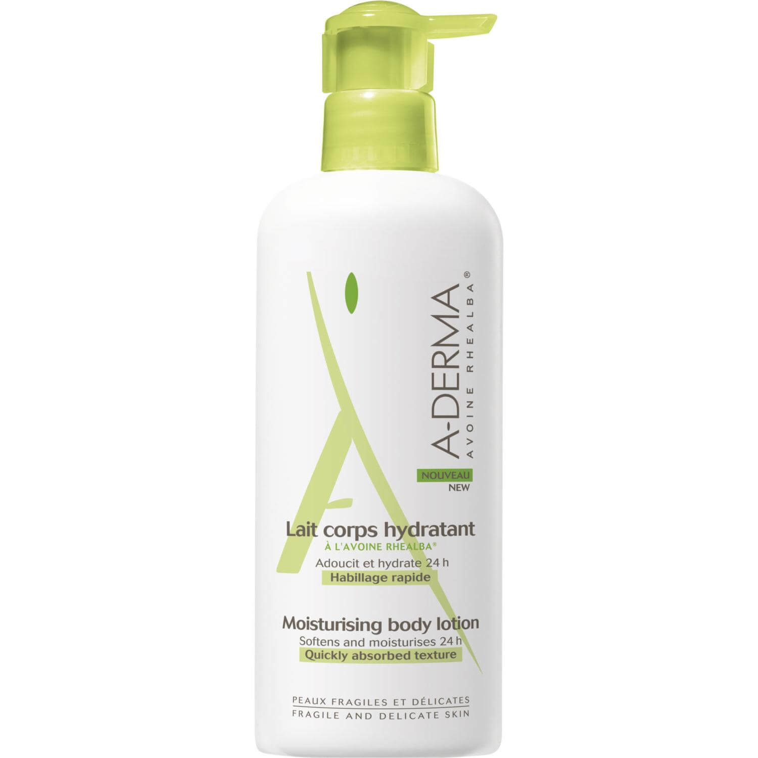 A-Derma Soins Originels Lait Corps Hydratant Ενυδατικό Γαλάκτωμα Σώματος με Λεπτόρρευστη Υφή 400ml