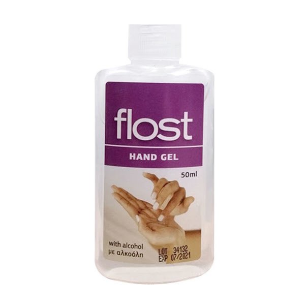 Flost Hand Gel Αντισηπτικό Χεριών με 60% Αλκοόλ 50ml