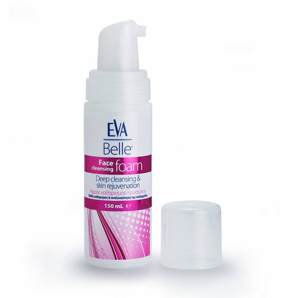 Eva Belle Face Cleansing Foam Αφρός Προσώπου για Βαθύ Καθαρισμό & Αναζωογόνηση της Επιδερμίδας 50ml