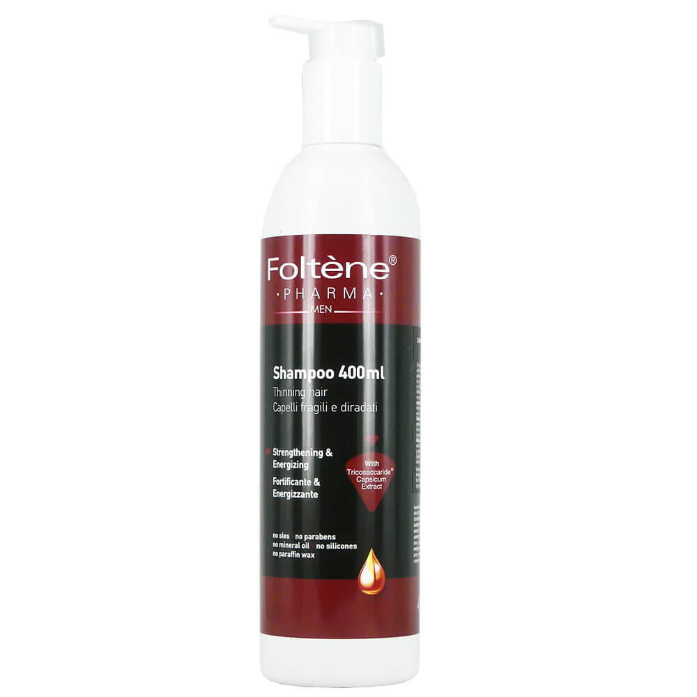 Foltene Pharma Men Shampoo Δυναμωτικό Σαμπουάν Κατά της Τριχόπτωσης για Άνδρες 400ml
