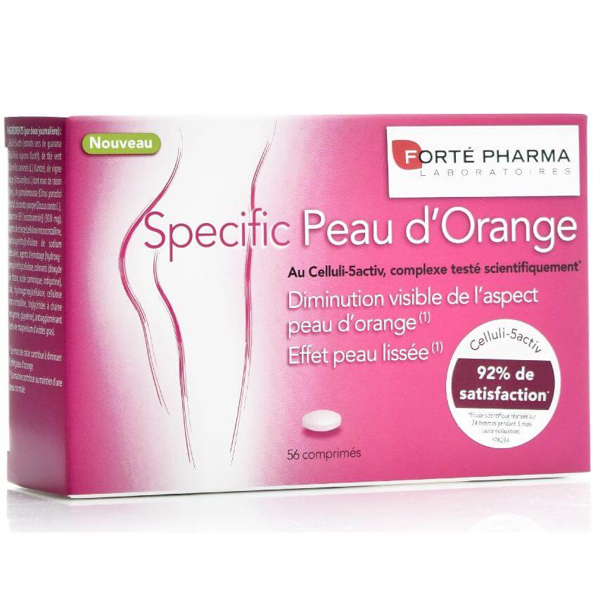 Forte Pharma Specific Peau d Orange Ισχυρό Συμπλήρωμα Διατροφής για την Αντιμετώπιση της Κυτταρίτιδας 56 tabs
