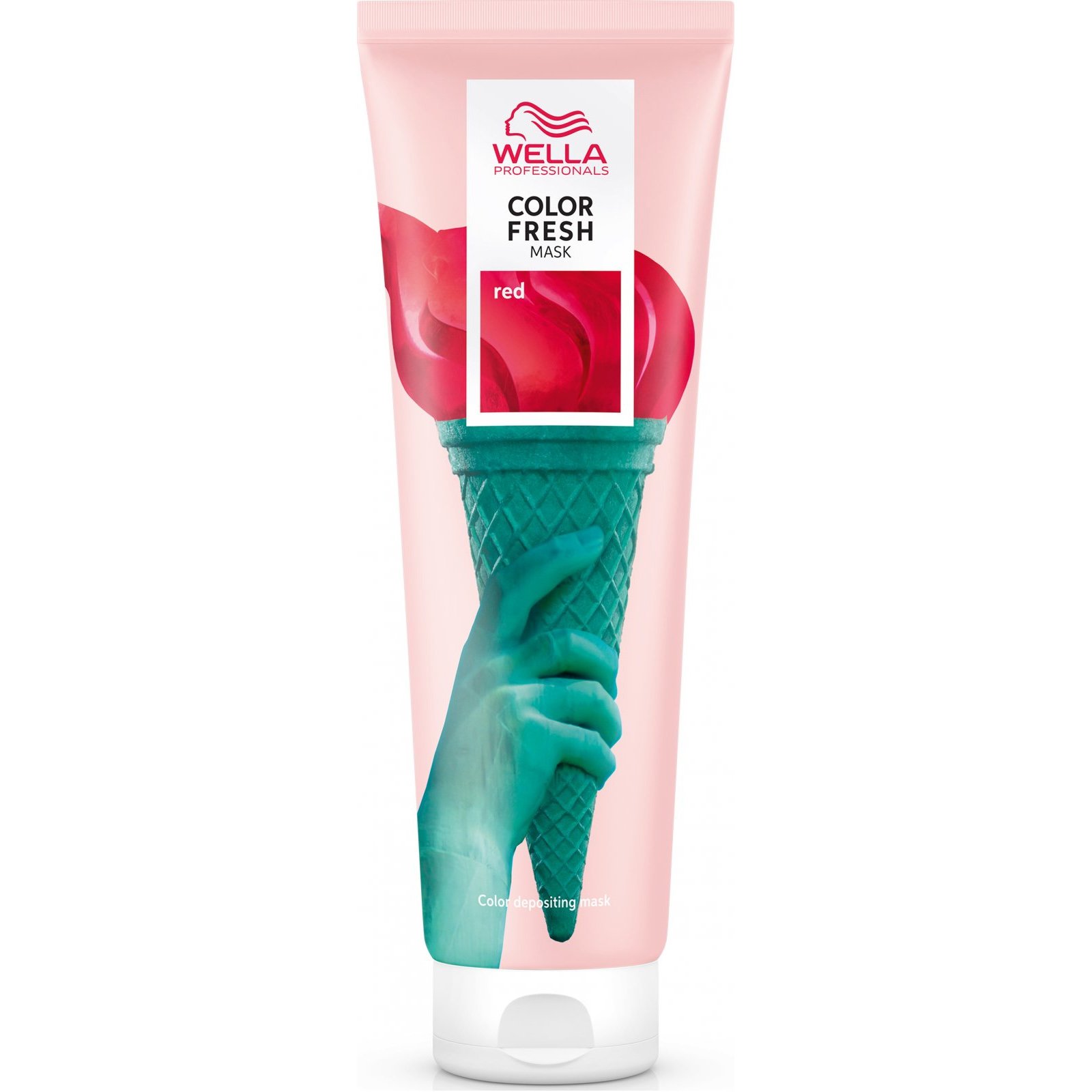 Wella Professionals Color Fresh Mask Μάσκα Περιποίησης Μαλλιών με Ημιμόνιμο Χρώμα 150ml – Red
