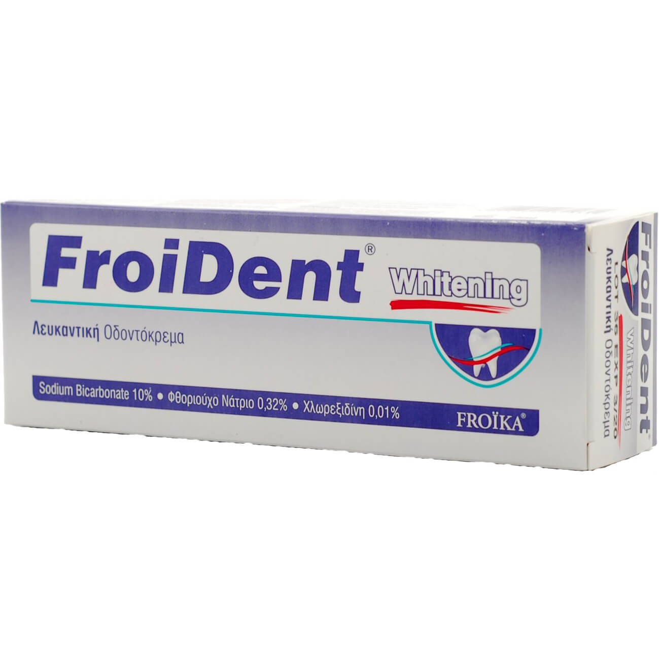 Froika Froident Whitening Toothpaste Λευκαντική Οδοντόκρεμα 75ml