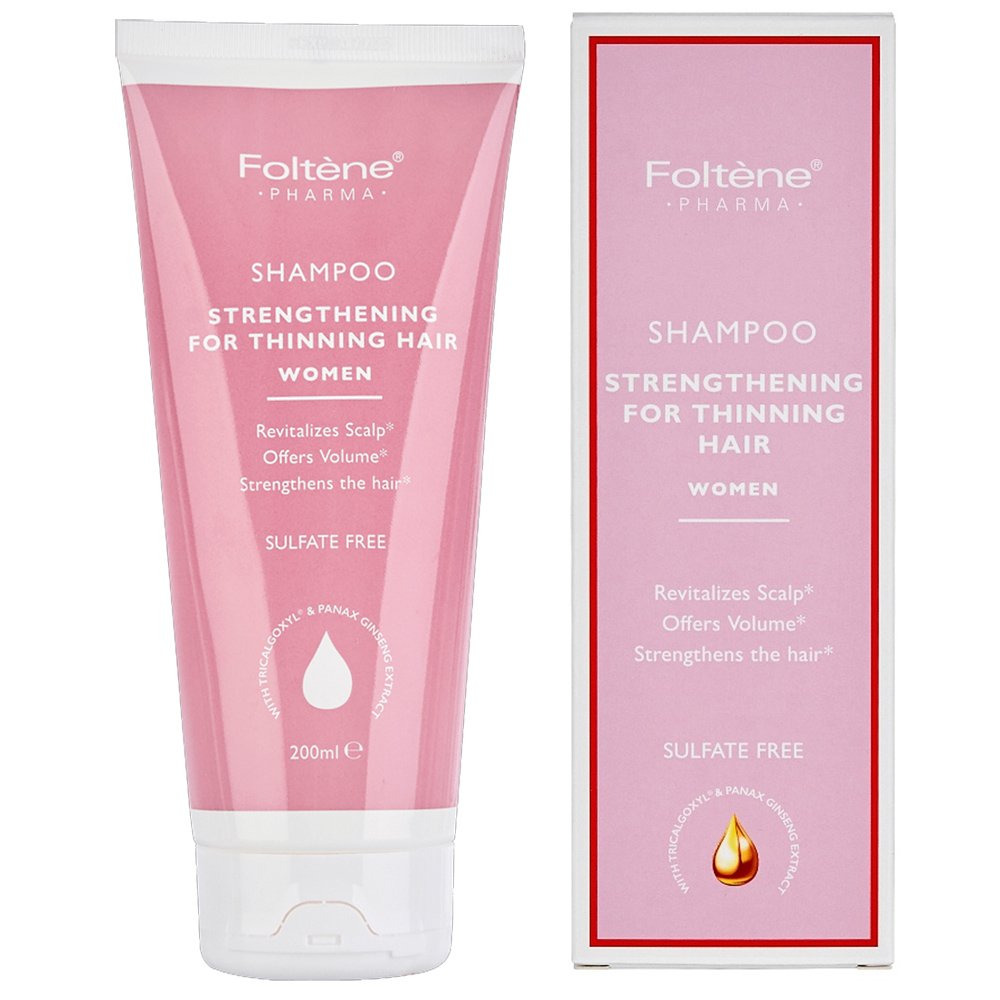Foltene Pharma Strengthening for Thinning Hair Shampoo for Women Γυναικείο Δυναμωτικό Σαμπουάν με Τάση για Τριχόπτωση 200ml