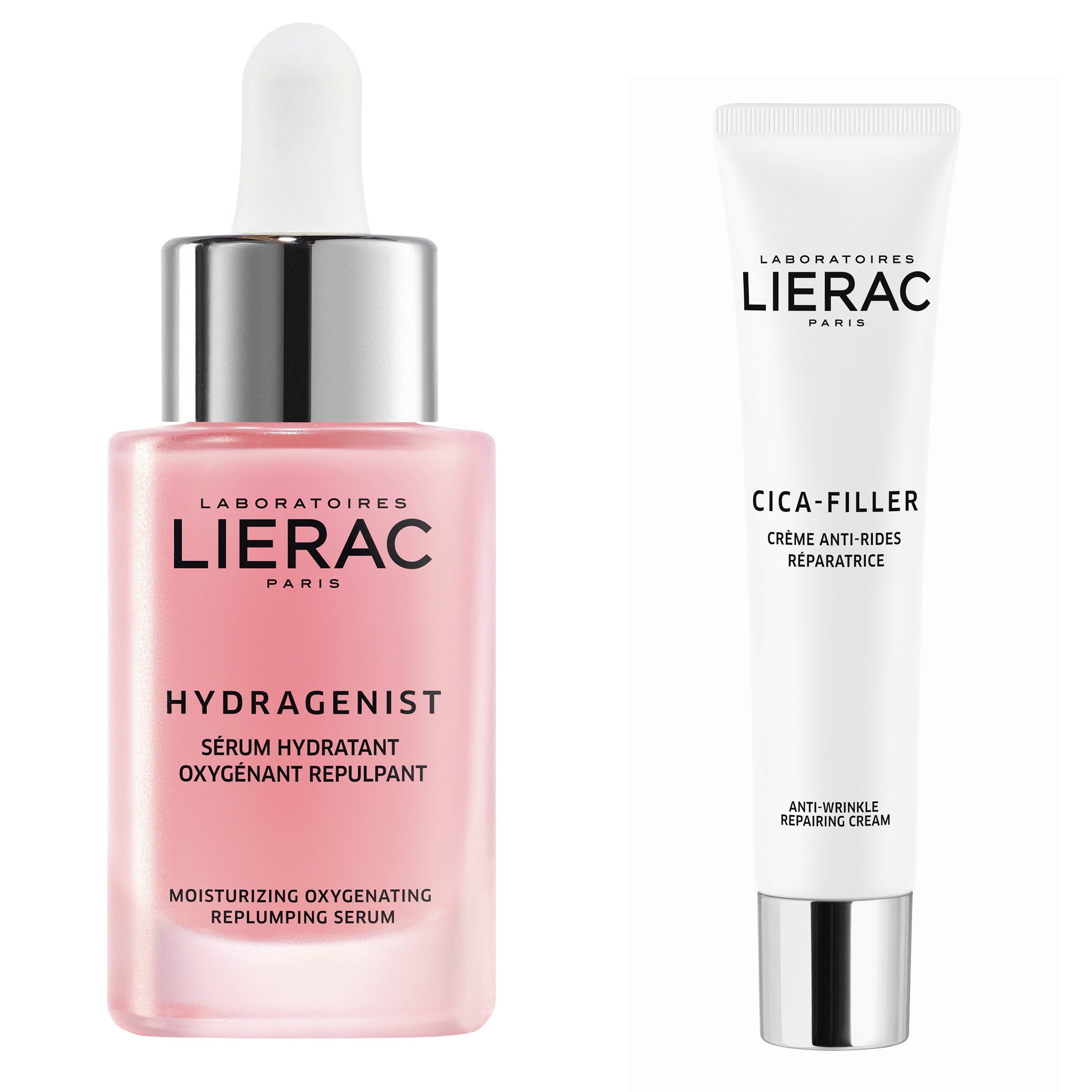 Lierac Πακέτο Προσφοράς Hydragenist Ορός Ενυδάτωσης, Οξυγόνωσης 30ml & Cica-Filler Mat Αντιρυτιδική Gel-Κρέμα Επανόρθωσης 40ml