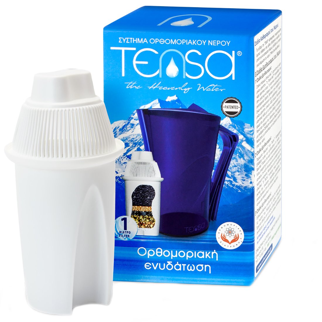 Tensa Tensa Filter Ανταλλακτικό Φίλτρο Νερού Με 4 Στάδια Καθαρισμού & Εμπλουτισμού 1τμχ