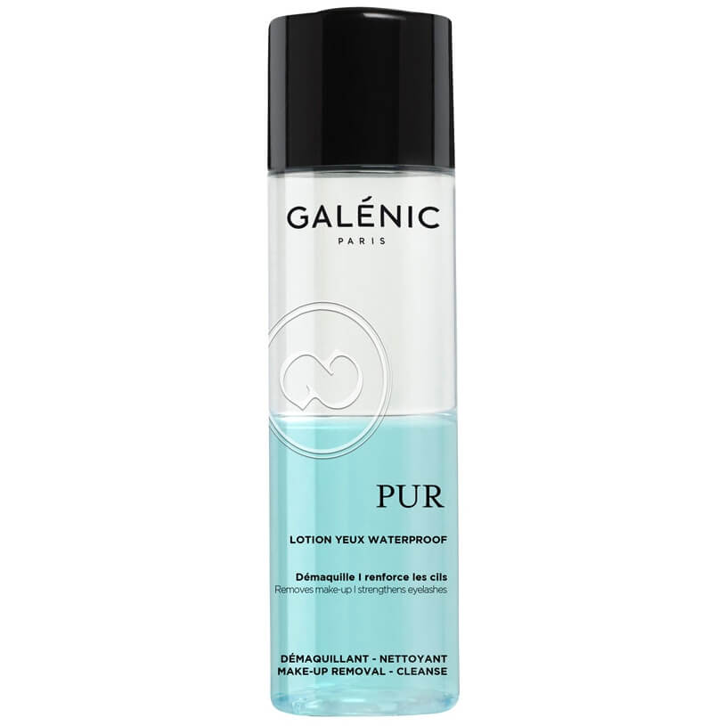 Galenic Pur Lotion Yeux Waterproof Αδιάβροχη Διφασική Λοσιόν για τα Μάτια 125ml