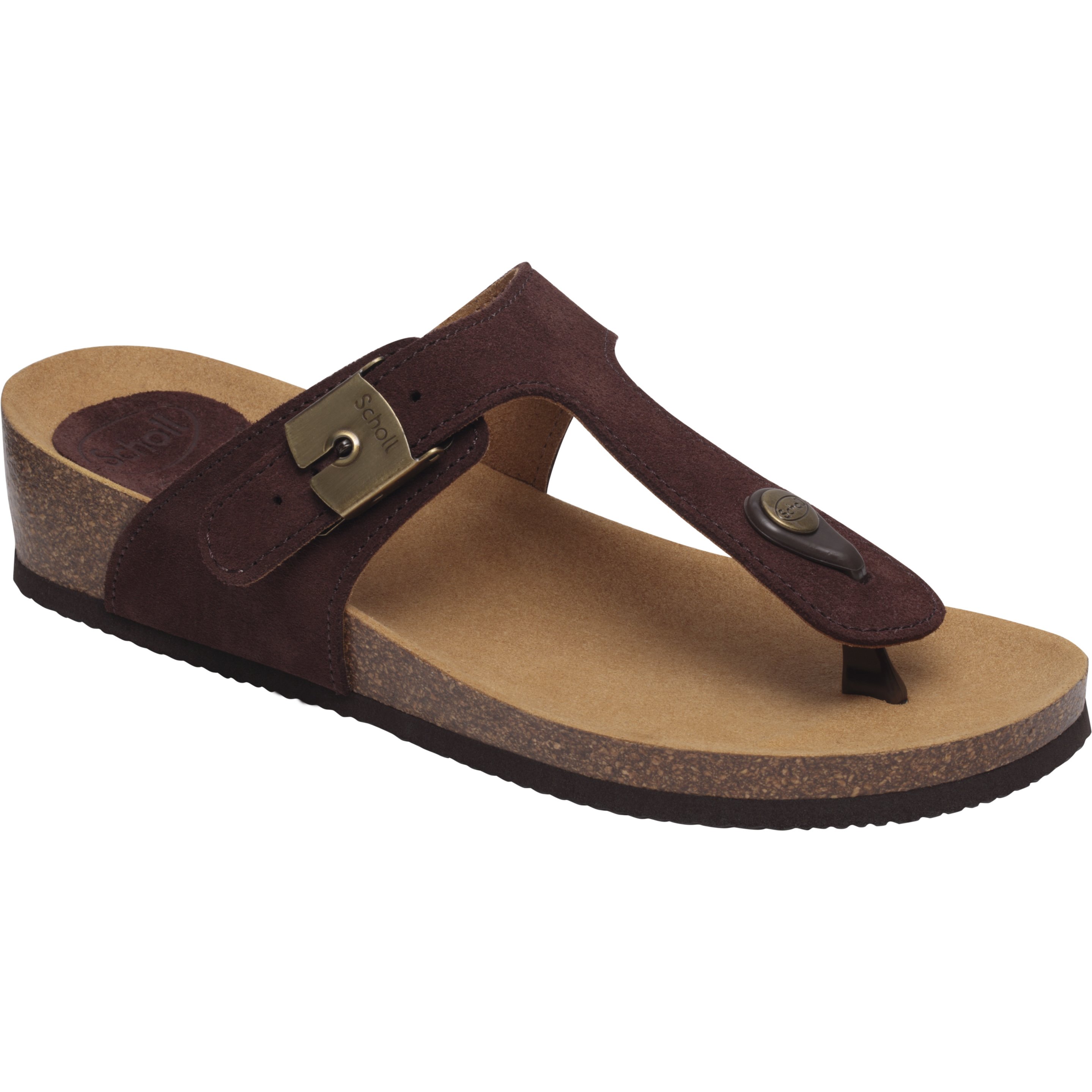 Scholl Shoes Gandia 2.0 F277971004 Dark Brown 1 Ζευγάρι – 37